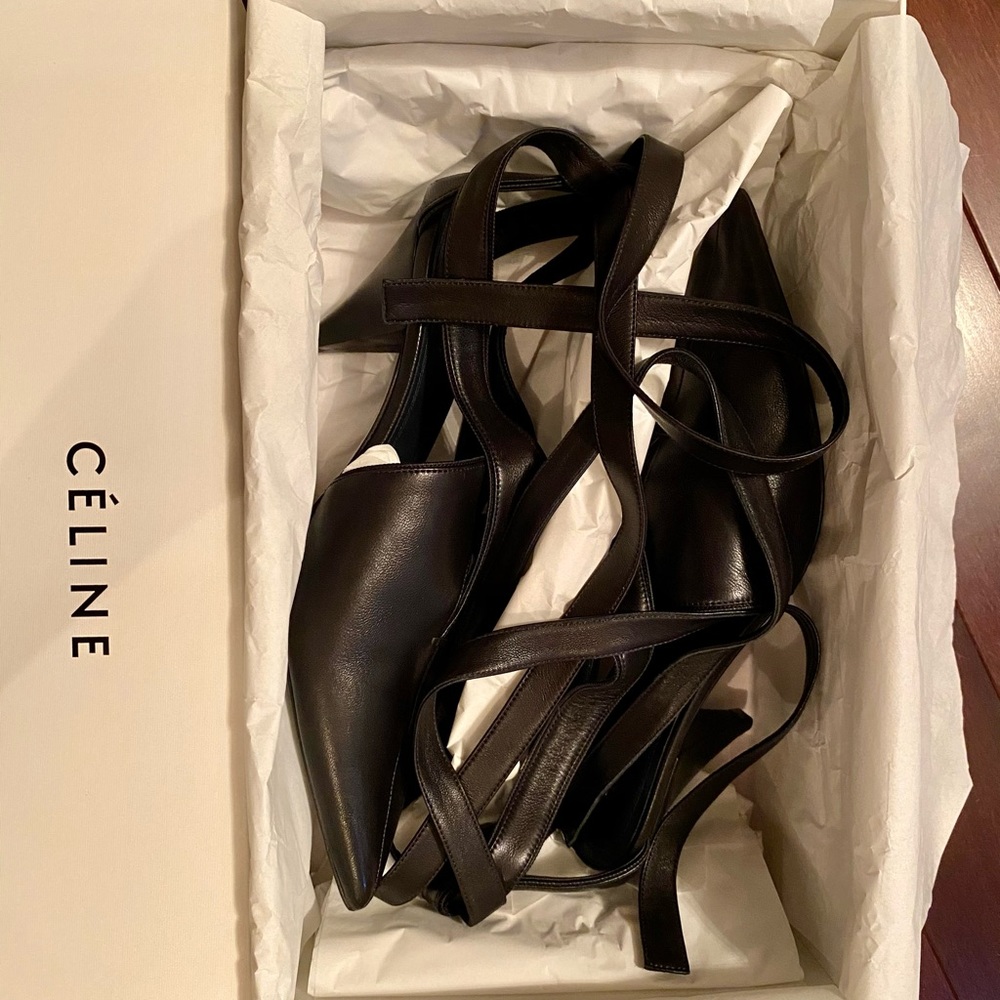 70% off Celine Brand New Lambskin pump - Size 37
